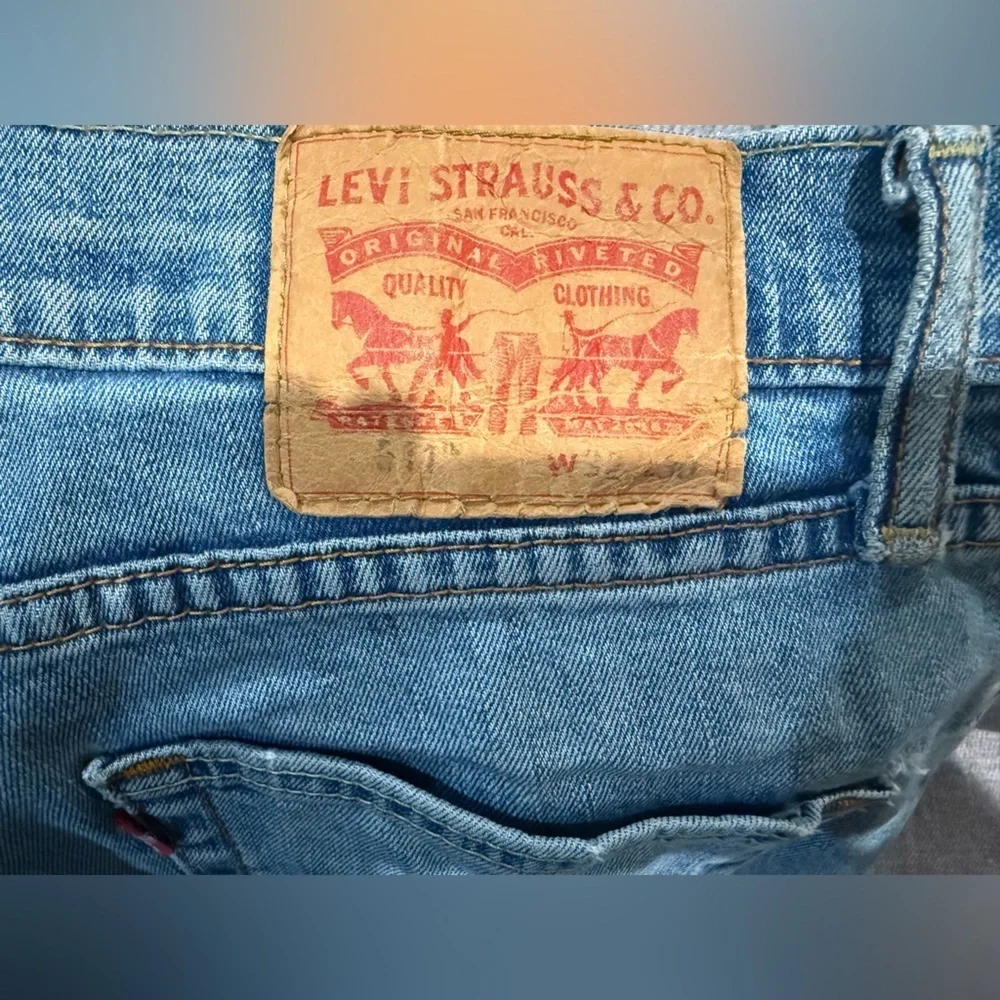 Levi's Light Blue Slim Jeans for Men